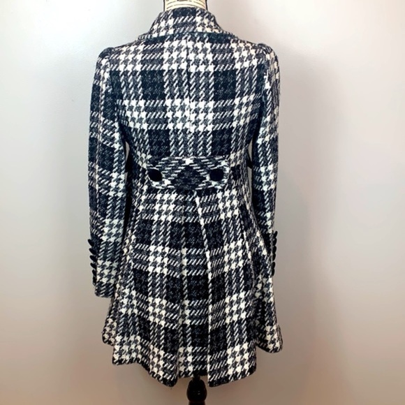 Laundry by Design Wool Blend Houndstooth Swing Coat - Picture 3 of 7
